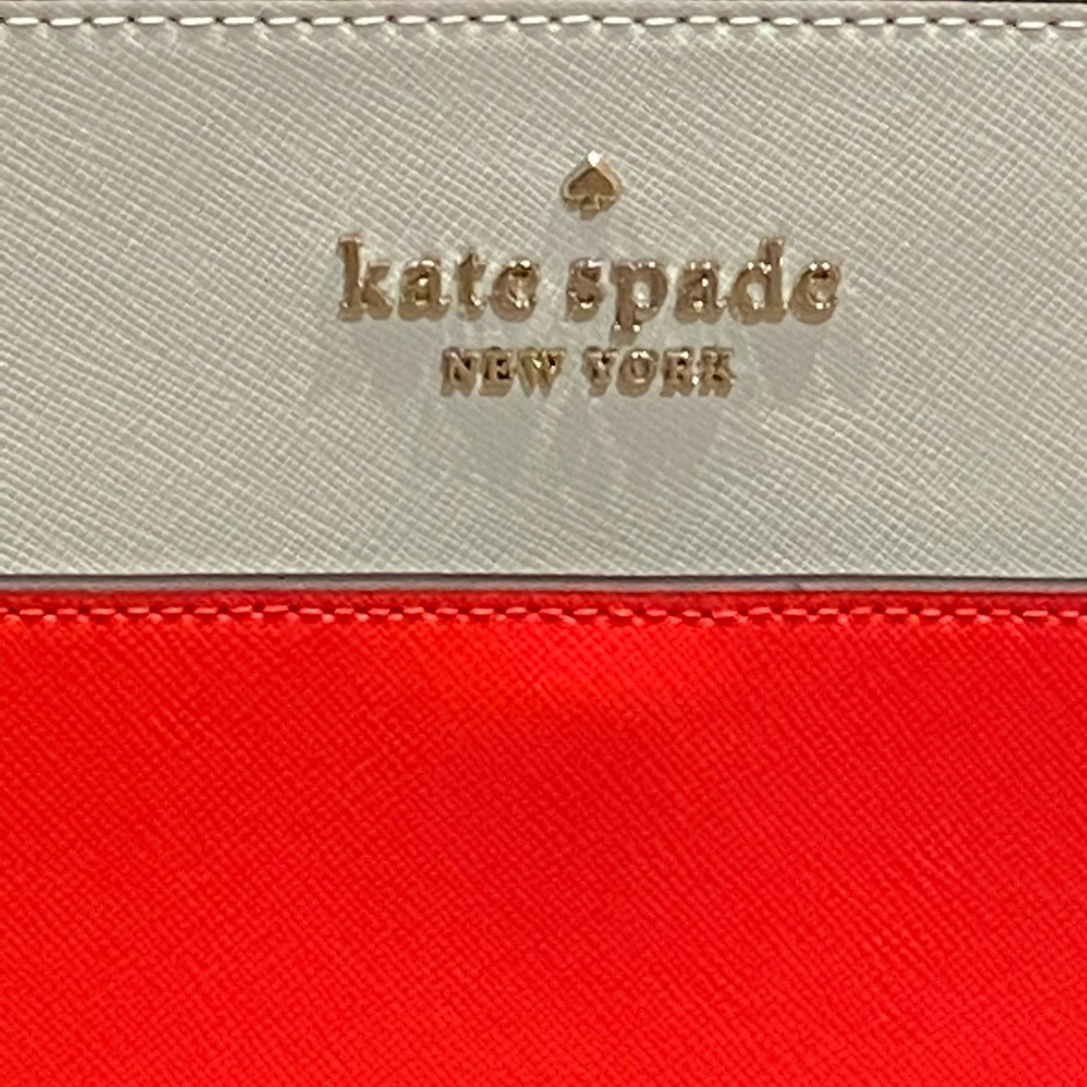Kate Spade laptop tote red blue - Picture 12 of 12